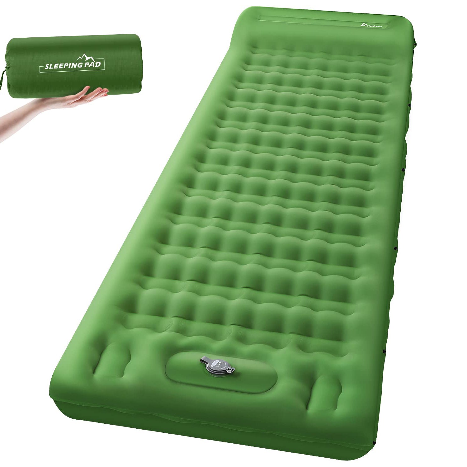 Relefree Sleeping Pad Camping Sleeping Pad (Pine Green )