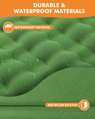 Relefree Sleeping Pad Camping Sleeping Pad (Pine Green )
