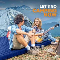 Relefree Camping Mattress Double Camping Mat（Navy Blue）