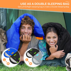 Relefree Sleeping Bag Outdoor 100% Cotton Hollow Fiber
