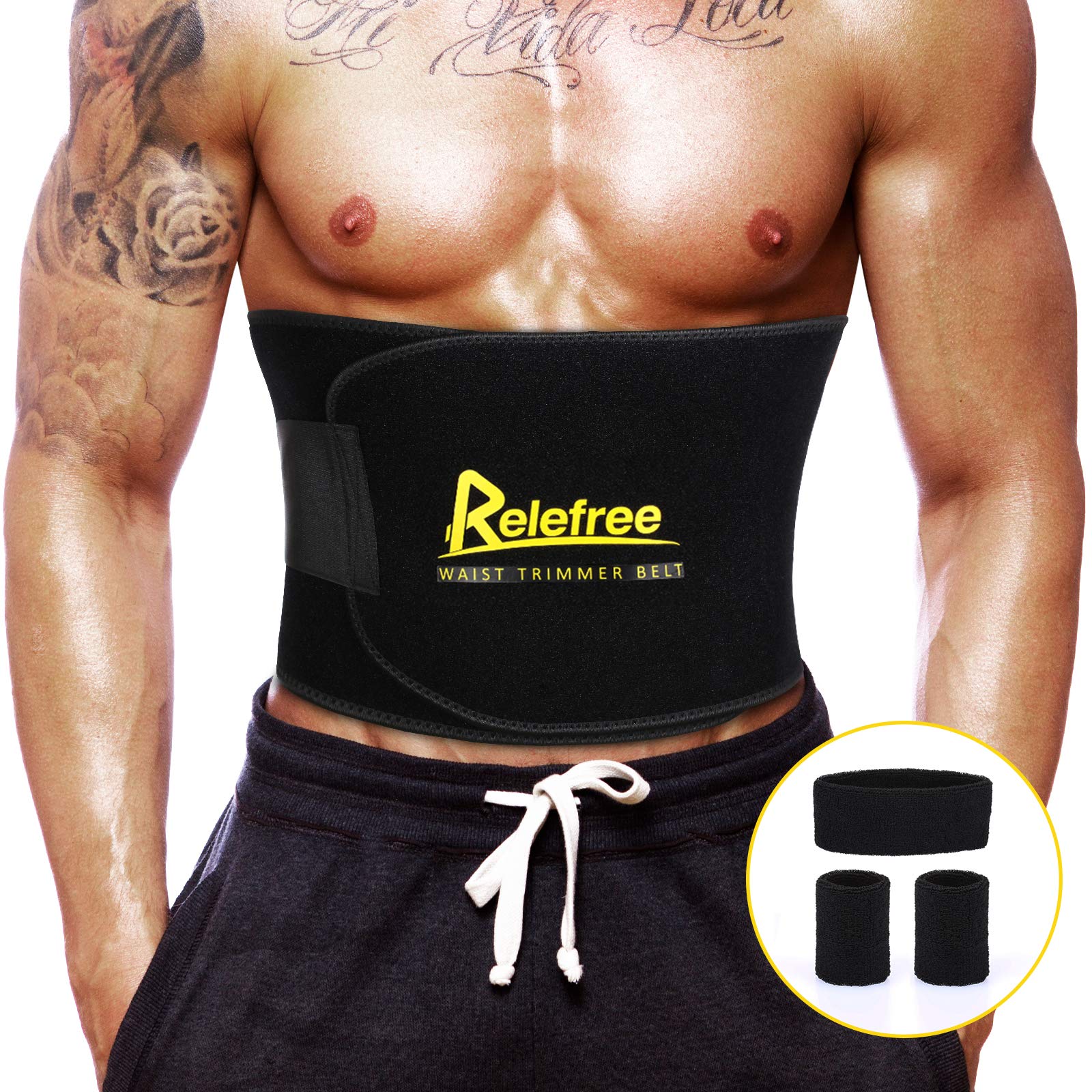 Relefree Abdominal Belts Waist Trainer（L）